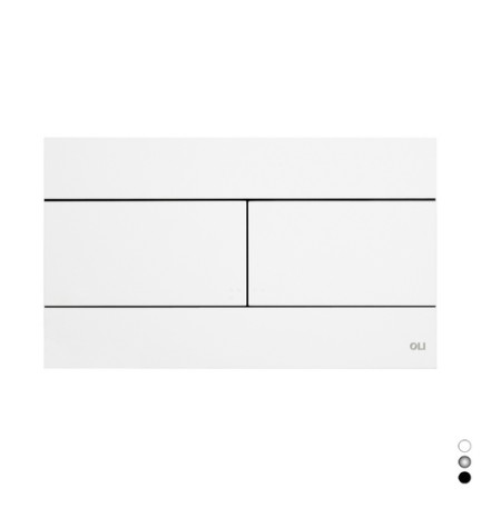 PLACCA SLIM DUAL Bianco
