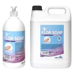 SAPONE LIQUIDO 'FLOR SOAP' ml 1000 con dosatore
