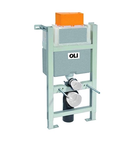 CASSETTA INCASSO CON STAFFA EXPERT PLUS PNEU SANITARBLOCK PER SOSPESO 6/3 Lt - Regolabili 4/2 o 7/3