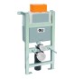 CASSETTA INCASSO CON STAFFA EXPERT PLUS PNEU SANITARBLOCK PER SOSPESO 6/3 Lt - Regolabili 4/2 o 7/3