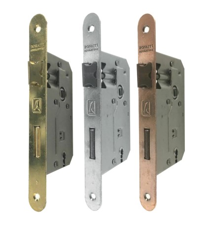 SERRATURA 'PATENT' B.T. ottonato verniciato E 35