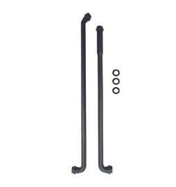 2 PZ TUBI DA INCASSO PER CASSETTA ALTA CON OR Diam. 30