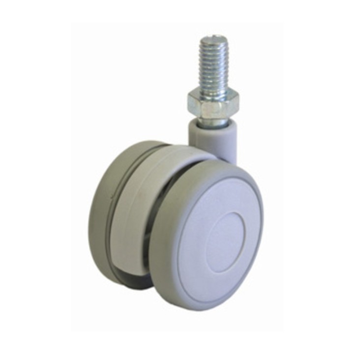 BL RUOTA P/MOBILE D.40 MM PERNO GRIGIO 2 PZ