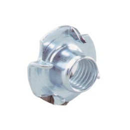 FONDELLO A 4 PUNTE ACC ZINC 8MA D 22X12 MM