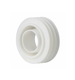 MORSETTO WC PER TUBO CASSETTA CR DIAM. INT. 32 D.Est 55-60 mm D.Int. 32 mm