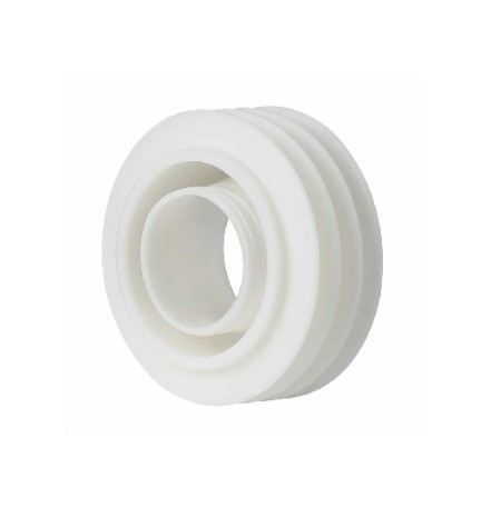 MORSETTO WC PER TUBO CASSETTA CR DIAM. INT. 32 D.Est 55-60 mm D.Int. 32 mm