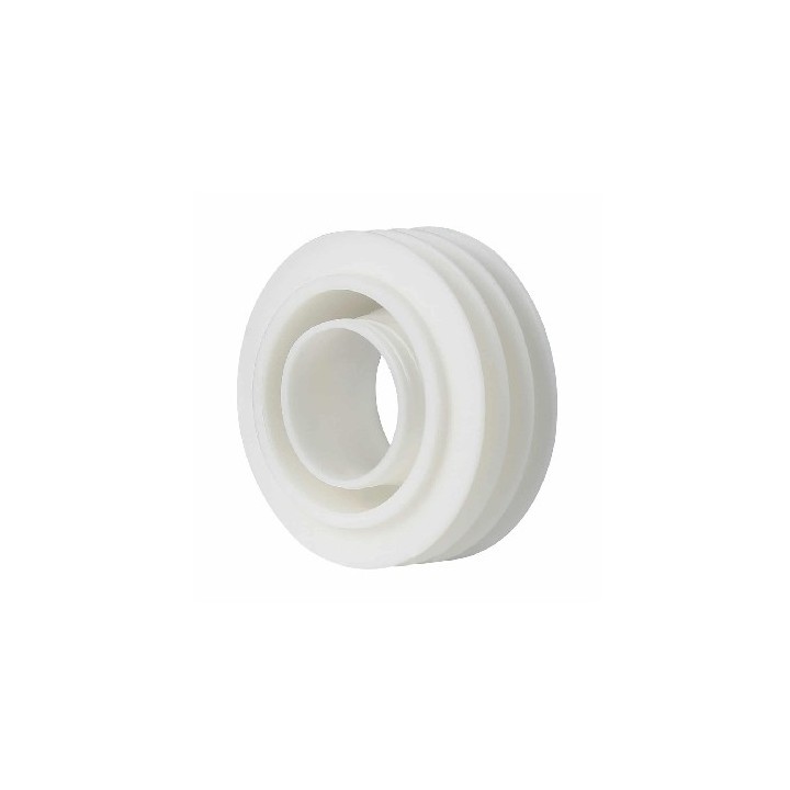 MORSETTO WC PER TUBO CASSETTA CR DIAM. INT. 32 D.Est 55-60 mm D.Int. 32 mm