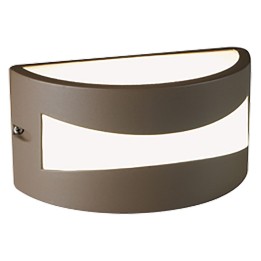 APPLIQUE LED 'TIBET' 10 W - cm 22 x 12,1x 10,8 grafite