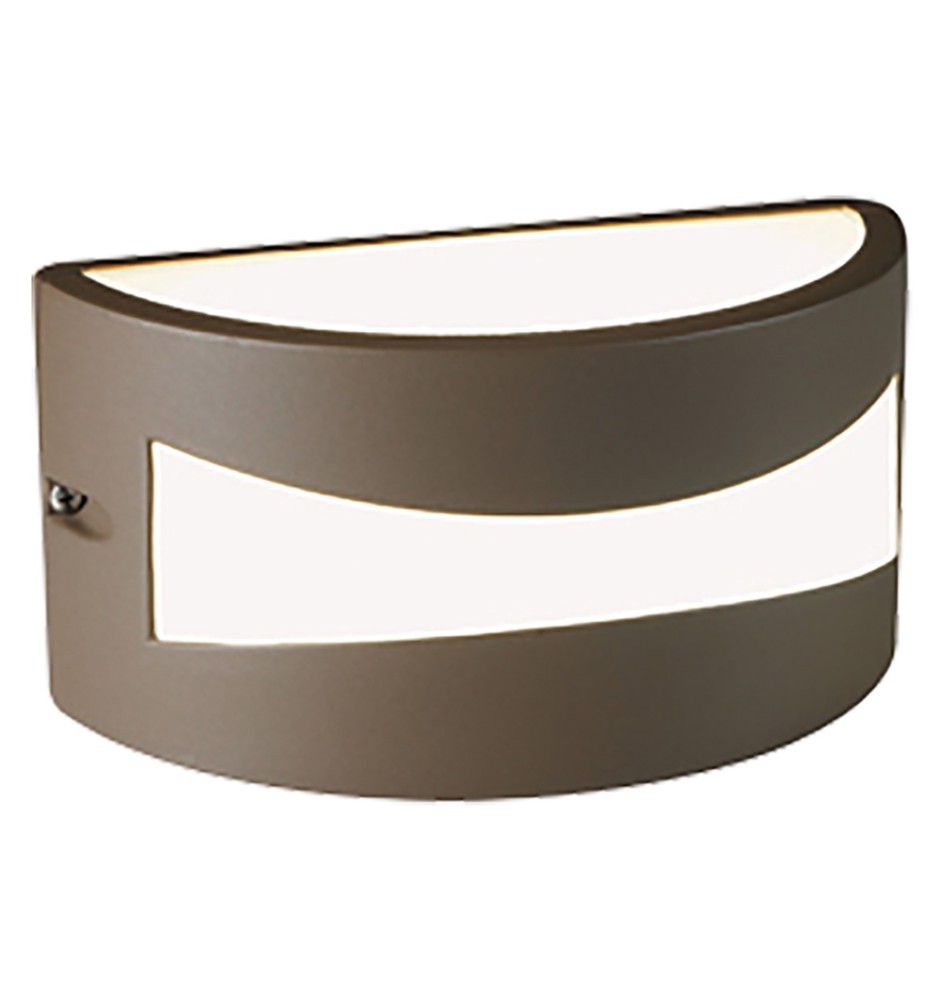 APPLIQUE LED 'TIBET' 10 W - cm 22 x 12,1x 10,8 grafite