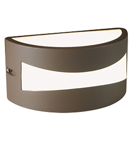 APPLIQUE LED 'TIBET' 10 W - cm 22 x 12,1x 10,8 grafite