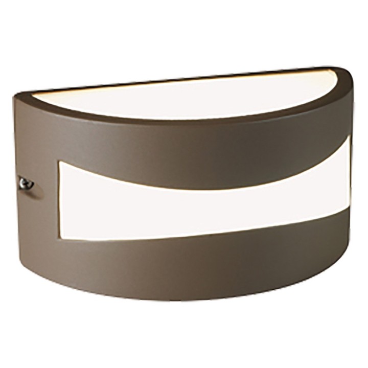 APPLIQUE LED 'TIBET' 10 W - cm 22 x 12,1x 10,8 grafite