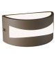 APPLIQUE LED 'TIBET' 10 W - cm 22 x 12,1x 10,8 grafite