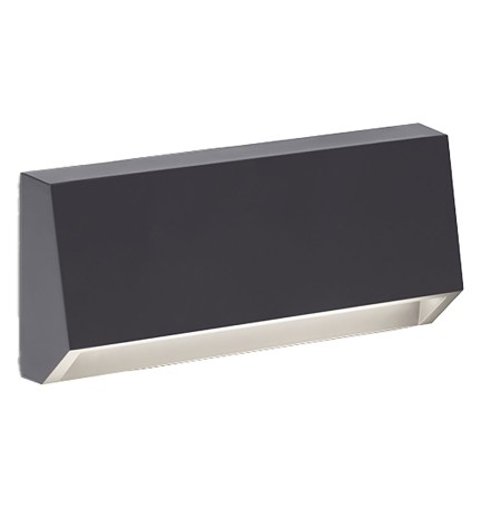 SEGNA PASSO RETTANGOLARE 'WAY' 4000 K - grafite