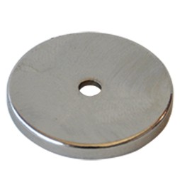 BOTTONE MAGNETICO CON FORO SVASATO Ø mm 20 - forza 10 kg