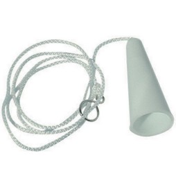 PULL CON CORDA BIANCO PER CASSETTA DI SCARICO ALTA -