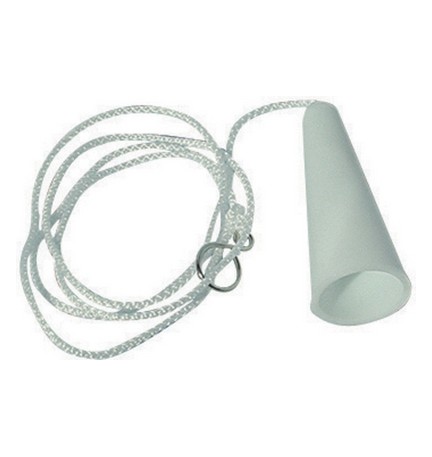 PULL CON CORDA BIANCO PER CASSETTA DI SCARICO ALTA -