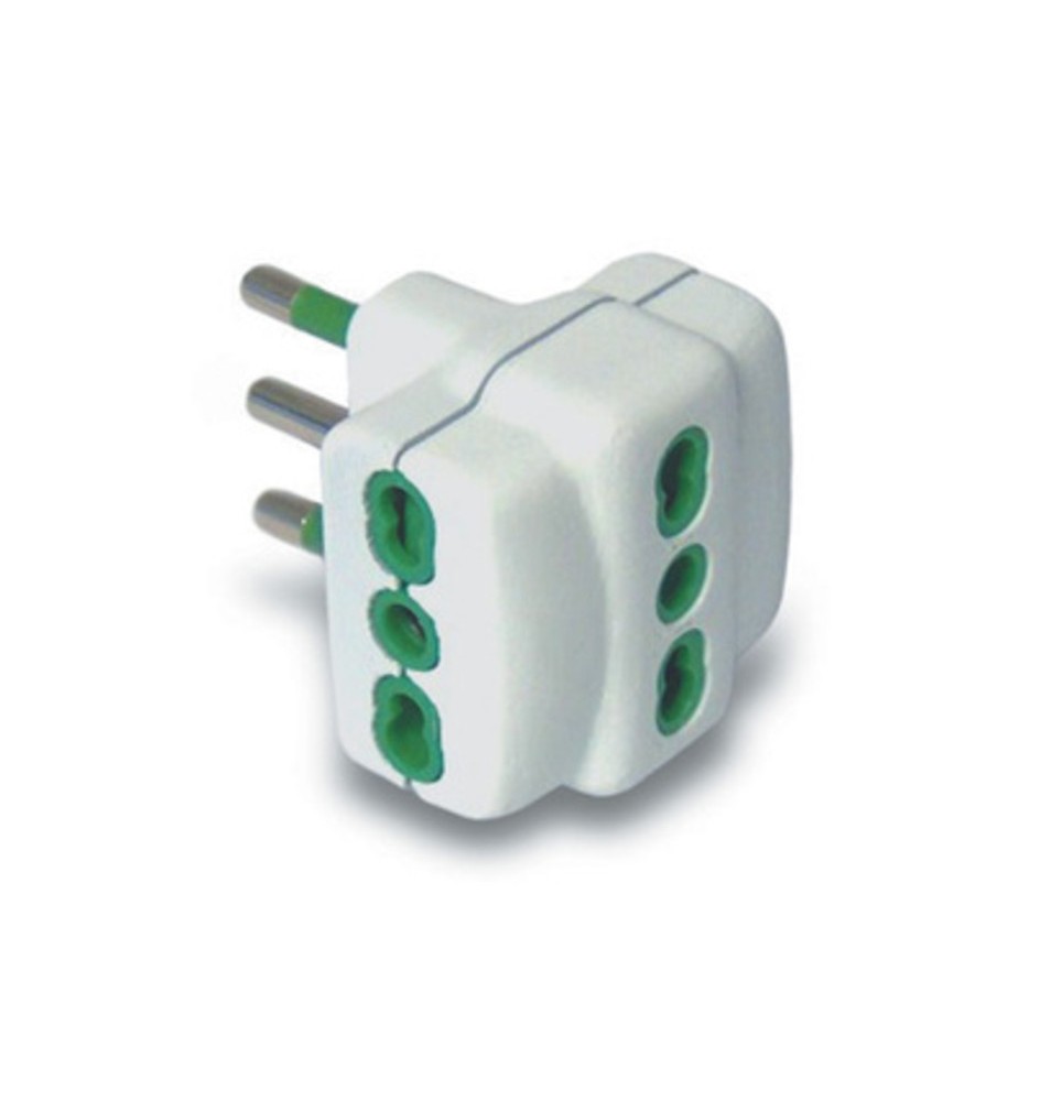 FME 82.630 ADATTATORE TRIPLO 16A 2P+T GARANTI