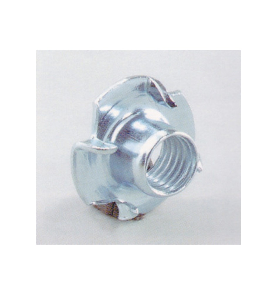 FONDELLO A 4 PUNTE ACC ZINC 10MA D 22XH12 MM