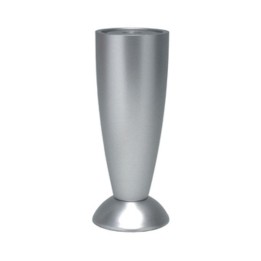 PIEDINO REGOLABILE ABS 120 MM B0229 ALLUMINIO