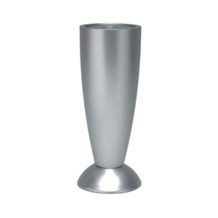 PIEDINO REGOLABILE ABS 120 MM B0229 ALLUMINIO