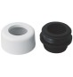 MORSETTO COMBINATO CON COPRIMORSETTO BIANCO Diam. 48-58 mm.