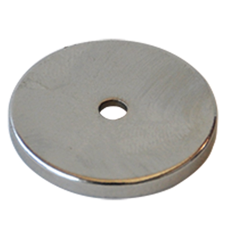 BOTTONE MAGNETICO CON FORO SVASATO Ø mm 25 - forza 12 kg