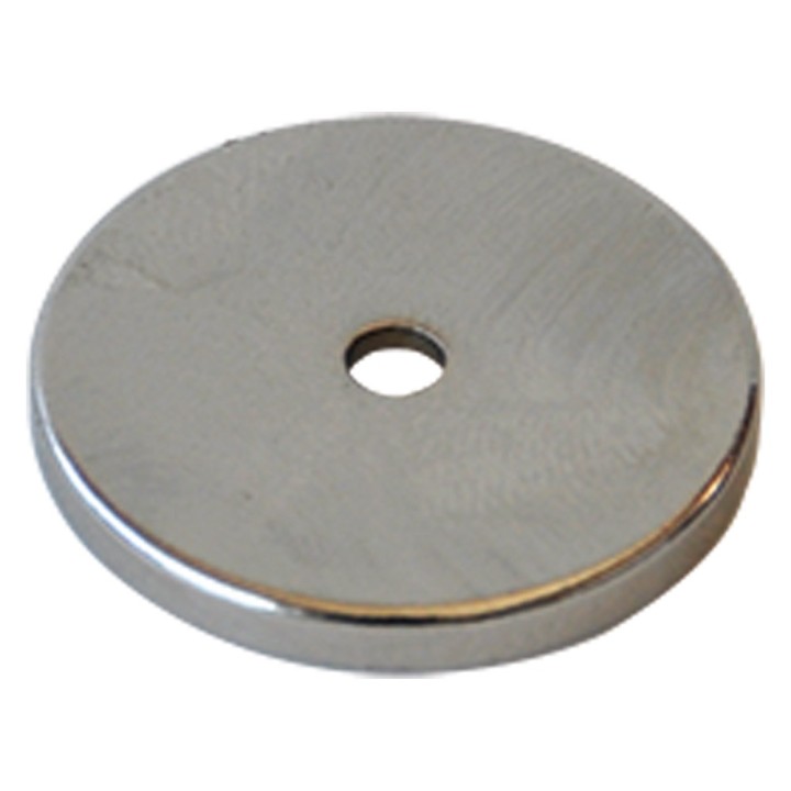 BOTTONE MAGNETICO CON FORO SVASATO Ø mm 25 - forza 12 kg