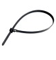 FASCETTA A STRAPPO PER CABLAGGIO RIAPRIBILE mm 7,6 x 200 - nero