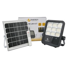 PROIETTORE A LED 'CCT' CON PANNELLO SOLARE 300W (pannello 25W) - cm 28,3 x 26 x 4,8 / 3300 lumen