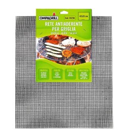 RETE ANTIADERENTE PER GRIGLIARE cm 42x36