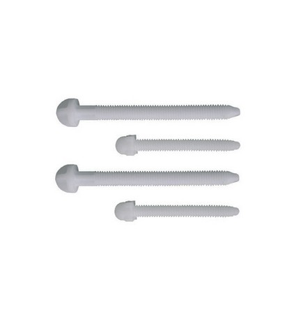 KIT 2+2 PZ VITI REGISTRO Dm. M6 / M8 -