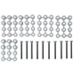 KIT 10 PZ VITI PER TELAIO Dm. M5 -