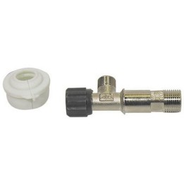 RUBINETTO OTTONE PER CASSETTA INCASSO PUCCI PNEU 1/2
