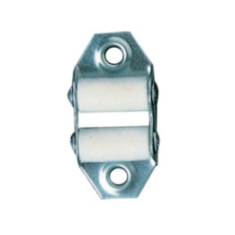 SC GUIDACINGHIA FERRO VERTICALE C/RULLINI PLASTICA