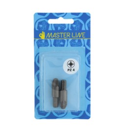 BL INSERTO POZIDRIV PZ4 DA 38 MM 2 PZ