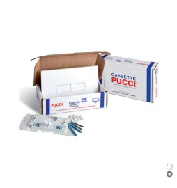 KIT PLACCHE ECO SP. 12 MM PER CASSETTE PUCCI DAL 1992 AL 2010 Bianco