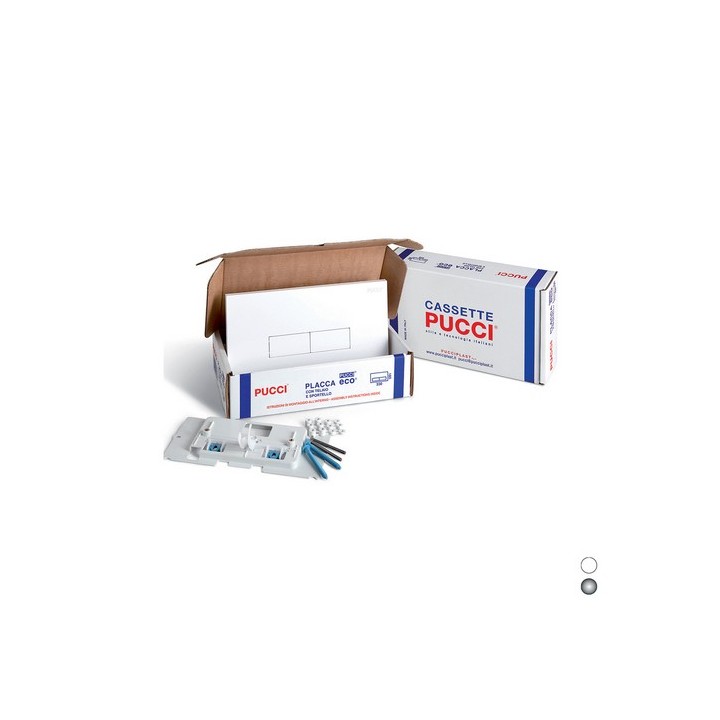KIT PLACCHE ECO SP. 12 MM PER CASSETTE PUCCI DAL 1992 AL 2010 Cromo