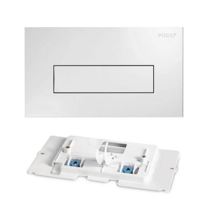 KIT PLACCA SARA 330X180 Bianco