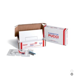 KIT PLACCA SARA SP. 12 MM PER CASSETTE PUCCI DAL 1992 AL 2010 Cromo