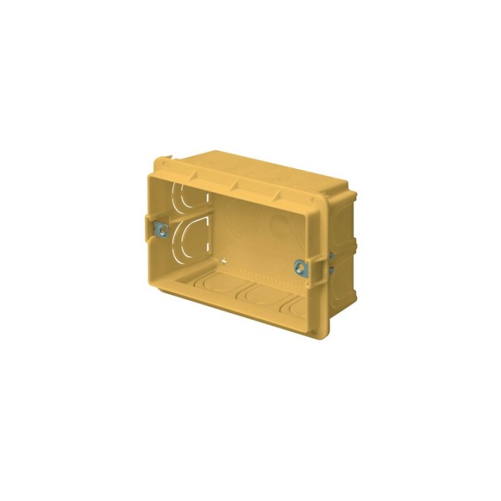 SCATOLA RETTANGOLARE INCASSO 4 P 118X48X70MM