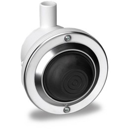 PULSANTE PNEU A PEDALE PER MONTAGGIO INCASSO PAVIMENTO Bianco