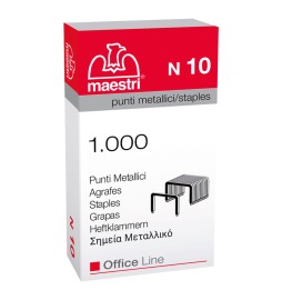PUNTI PER FISSATRICE 'MINI' mod. N10 cf. 1000 pz
