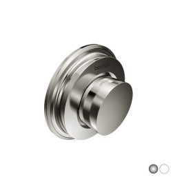 PULSANTE PNEUMATICO AD INCASSO ED ESTERNO PUSH Cromo