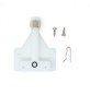 KIT PIASTRA PORTA CILINDRETTO A DUE FORI -