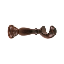BL SUPPORTO P/BASTONE NOCE SCURO 18 CM 2 PZ