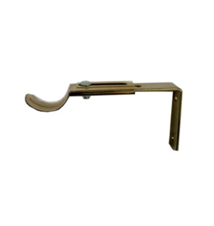 BL SUPPORTO P/BASTONE CENTRALE OTTONATO 12/16 CM