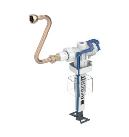 RUBINETTO GALLEGGIANTE GEBERIT TIPO 383 CON TUBETTO Bianco