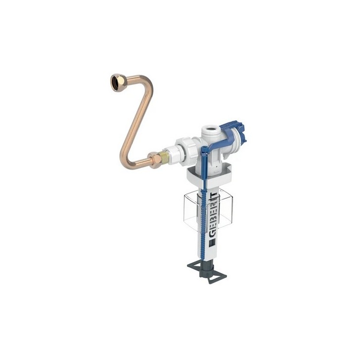 RUBINETTO GALLEGGIANTE GEBERIT TIPO 383 CON TUBETTO Bianco
