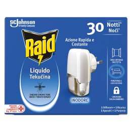 ANTIZANZARE ELETTRICO AD EMANAZIONE con 1 ricarica liquida