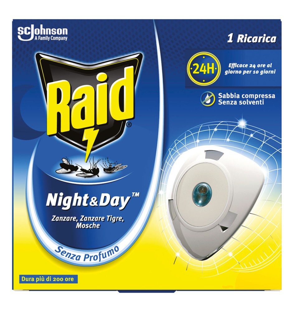 ANTIZANZARE RICARICA NOTTE/GIORNO inodore